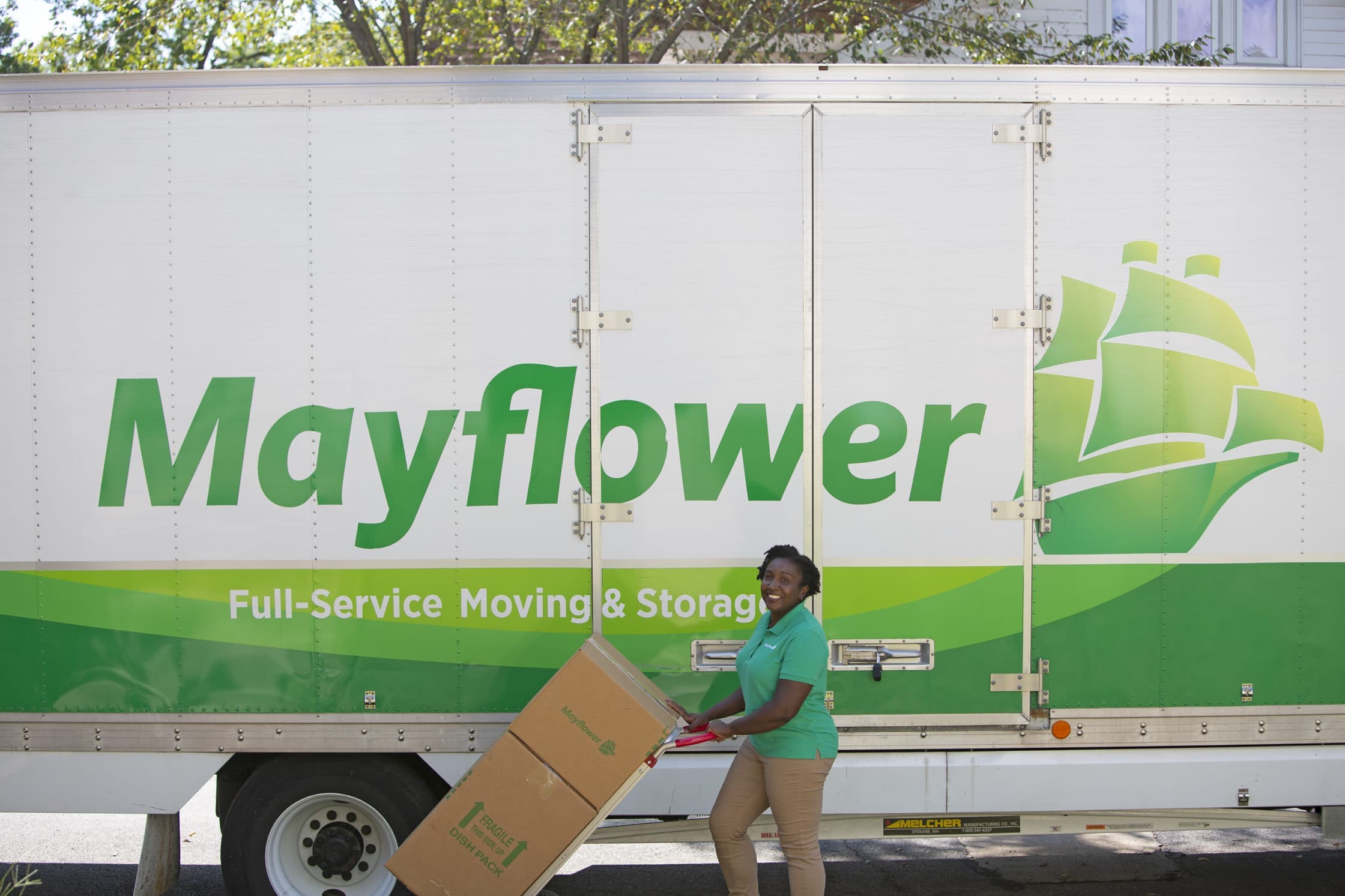 Mayflower truck